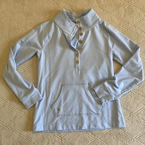 Lilly Pulitzer Half Button Down Pullover with Front Pocket